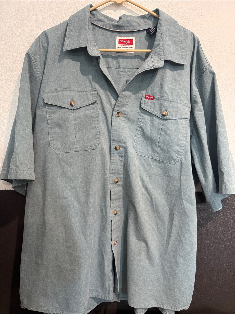 Wrangler button down